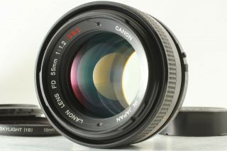 [rare Mint] Canon Fd 55mm F/1.  2 S.  S.  C.  Ssc Lens Fd Mount From Japan