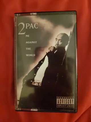 2pac Me Against The World - Cassette Tape - Rare - 1995