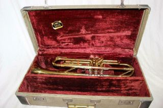 Gorgeous Rare Vintage Getzen " Deluxe " Tone Balanced Trumpet Serial 35310