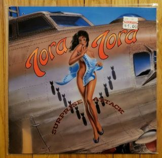 Tora Tora - Surprise Attack 1989 Vinyl Lp A&m Sp 5261 Rare Masterdisk Ex