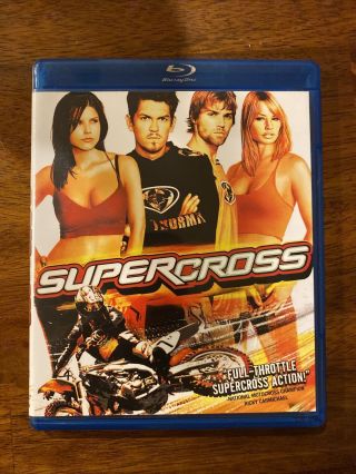 Supercross: The Movie (blue - Ray 2006) Rare