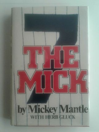 Mickey Mantle Signed The Mick Rare And Unique Personal Inscription Hcdj