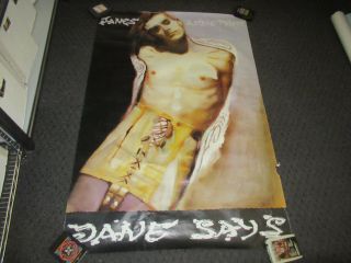 Huge Vintage Janes Addiction Self Titled Album Poster Rare