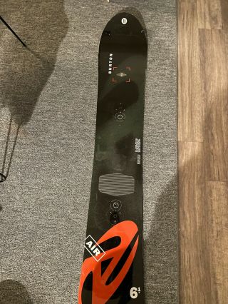 Burton Air 6.  1 Nasa Snowboard Rare - Nasa Stamped 161cm