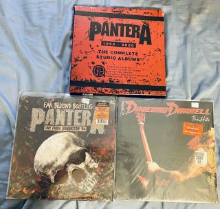 Pantera The Complete Studio Albums 1990 - 2000 Vinyl,  Live & Dimebag Rsd Rare