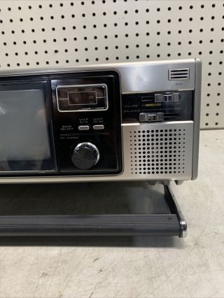 RARE Sanyo GHETTOBLASTER Cassette Radio TV Model MTC50 - COLLECTIBLE 6