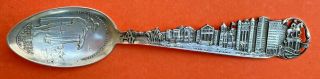 Big 5 - 7/8” Rare True Skyline Newark Jersey Sterling Silver Souvenir Spoon