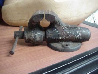 Vintage Wilton Baby Bullet Vise 2  Jaws Made In Chicago U.  S.  A.  Rare Vice 920