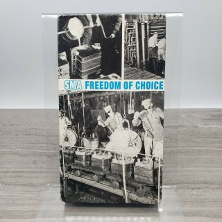 Sma Freedom Of Choice Santa Monica Airlines Vhs 1992 Rare Skate Htf Oop Video