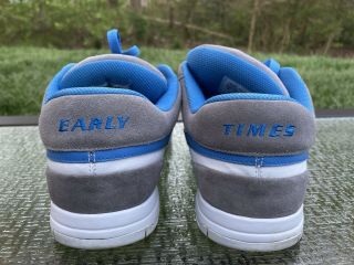 RARE Nike ID 6.  0 Zoom Air SB Men’s Sz 12 Blue White Gray “ Early Times” Sneakers 2