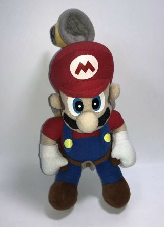 Rare Mario Sunshine F.  L.  U.  D.  D Plush Toy Bd&a Nintendo Power Switch