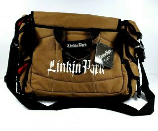 Bioworld Linkin Park Laptop Messenger Bag 2005 17 X 15 - Rare Nwt