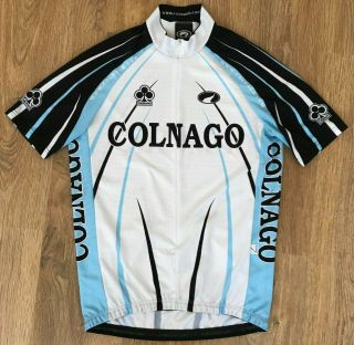 Colnago Parentini Rare White Cycling Jersey Size L