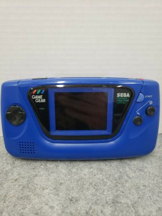 Sega Game Gear Blue Handheld System (rare) As - Is,  Parts,  Repair