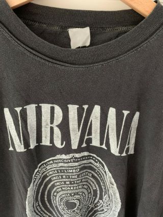Rare vintage Nirvana Vestibule Bleach shirt Kurt Cobain early 90s VTG 3
