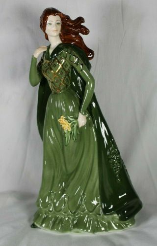 Coalport Figurine Lady Lismore 2006 Rare 9 "
