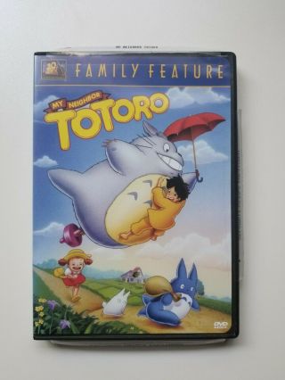 My Neighbor Totoro Dvd Rare Fox Dub Full Screen