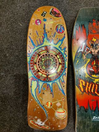 Og Jeff Phillips Aztec Skateboard Rare Bbc