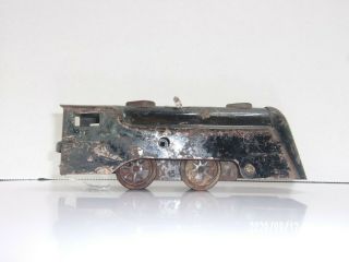Vintage Rare Antique Marx Wind Up Tin Locomotive Train Engine O Scale