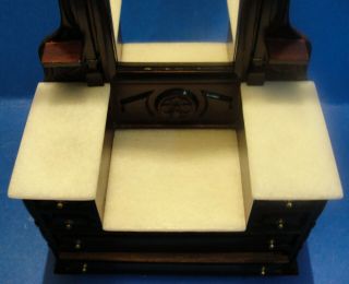 Dollhouse marble top dresser X - acto Coronation series rare from 1970 ' s 1/12 5