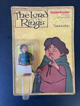Vintage Lord Of The Rings Knickerbocker 1979 Samwise Action Figure Rare