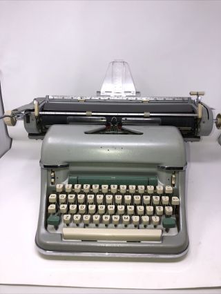 Rare 1964 Olympia Sg1 Typewriter Wide Carriage.  Professionally Serviced