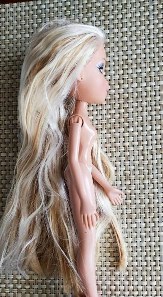 HTF Rare MGA Bratz Magic Hair Raya Doll with glitter jeans 4