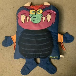 1986 My Pet Monster Pillow With Handcuffs Rare Dream Pals