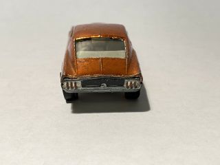1968 Hot Wheels Redlines Custom Mustang Orange US RARE 4