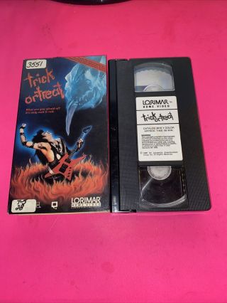 Trick Or Treat Vhs 1987 Lorimar Home Video Rare