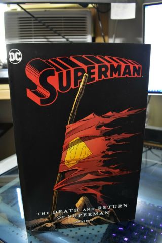 The Death And Return Of Superman Omnibus Dc Omnibus Rare Oop 1st Doomsday 2019