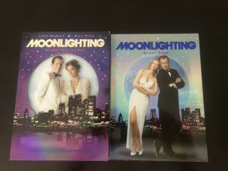 Moonlighting Seasons 1 2 3 On Dvd Bruce Willis Rare