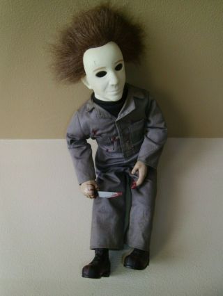 Rare Michael Myers Halloween Rip Thriller Series 18 " Doll Figure Sound Spencer 