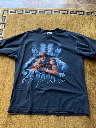 2001 2pac Winterland T - Shirt Xl Only God Can Judge Me Tupac Shakur Rare Vintage