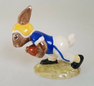 Rare Royal Doulton Bunnykins Db97 Michigan State Touchdown Only 200 Made