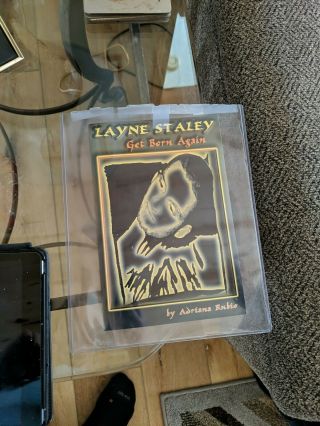 Layne Staley Get Born Again Book Adriana Rubio 2006 Rare Revised Alice In Chains