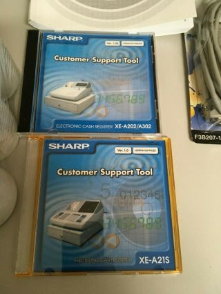 Sharp Electronic Cash Registers: Model XE - A202 and XE - A21S - rarely 5