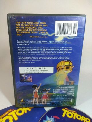 My Neighbor Totoro Rare OOP Fox DVD,  2002) 2