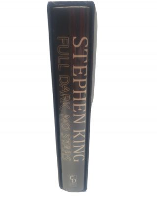 Stephen King Full Dark,  No Stars First Limited Edition Printing In Slipcase Rare