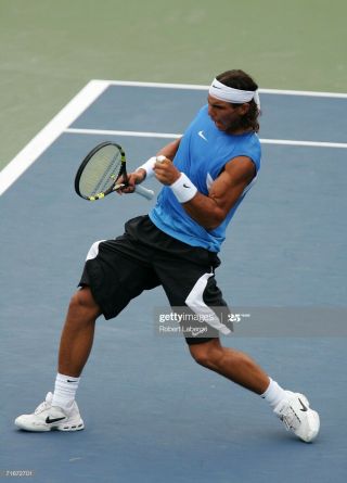 Rare 2006 Nike Rafael Nadal Sphere Tennis Sleeveless Shirt Rafa Mens Size Medium