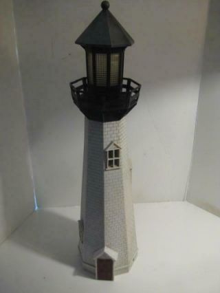 Lighthouse Lighted Outdoor Malibu Low Voltage Lighting Ceramic 30 " H X 8 " W Rare