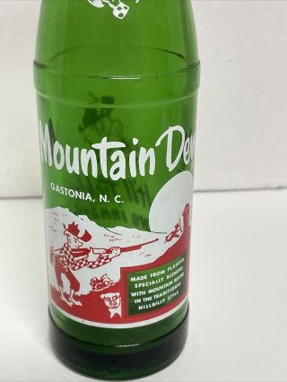 Rare Gastonia,  Nc Mountain Dew Hillbilly Bottle