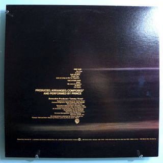 PRINCE FOR YOU (FIRST ALBUM) RARE 1978 WARNER BROS PROMO LP 3