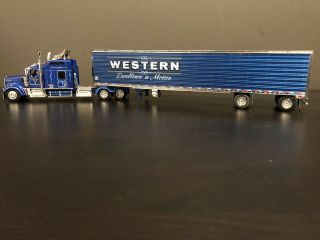 Dcp 31259 Rare 1:64 Scale Western Distributors Kw W900 W/ Reefer Trailer