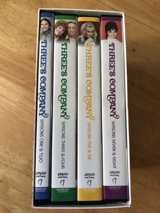 Three ' s Company The Complete Series DVD 2014 29 - Disc Set RARE Seasons 1 - 8 OOP 3