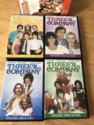 Three ' s Company The Complete Series DVD 2014 29 - Disc Set RARE Seasons 1 - 8 OOP 4