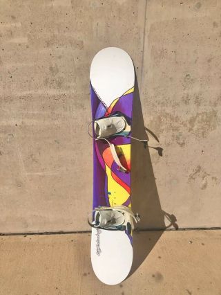 Vintage Lib Tech Snowboard Matt Cummins 1996 115.  5 Made In Usa Rare