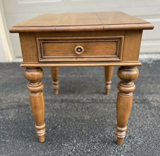 Ethan Allen Country End Table Night Stand Drawer 33 - 8403 Finish 210 Rare