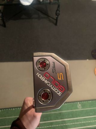 Rare Scotty Cameron Golo 5 Putter Left Handed