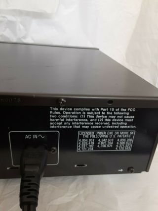 Technics SH - GE 90 rare digital sound processor 3
